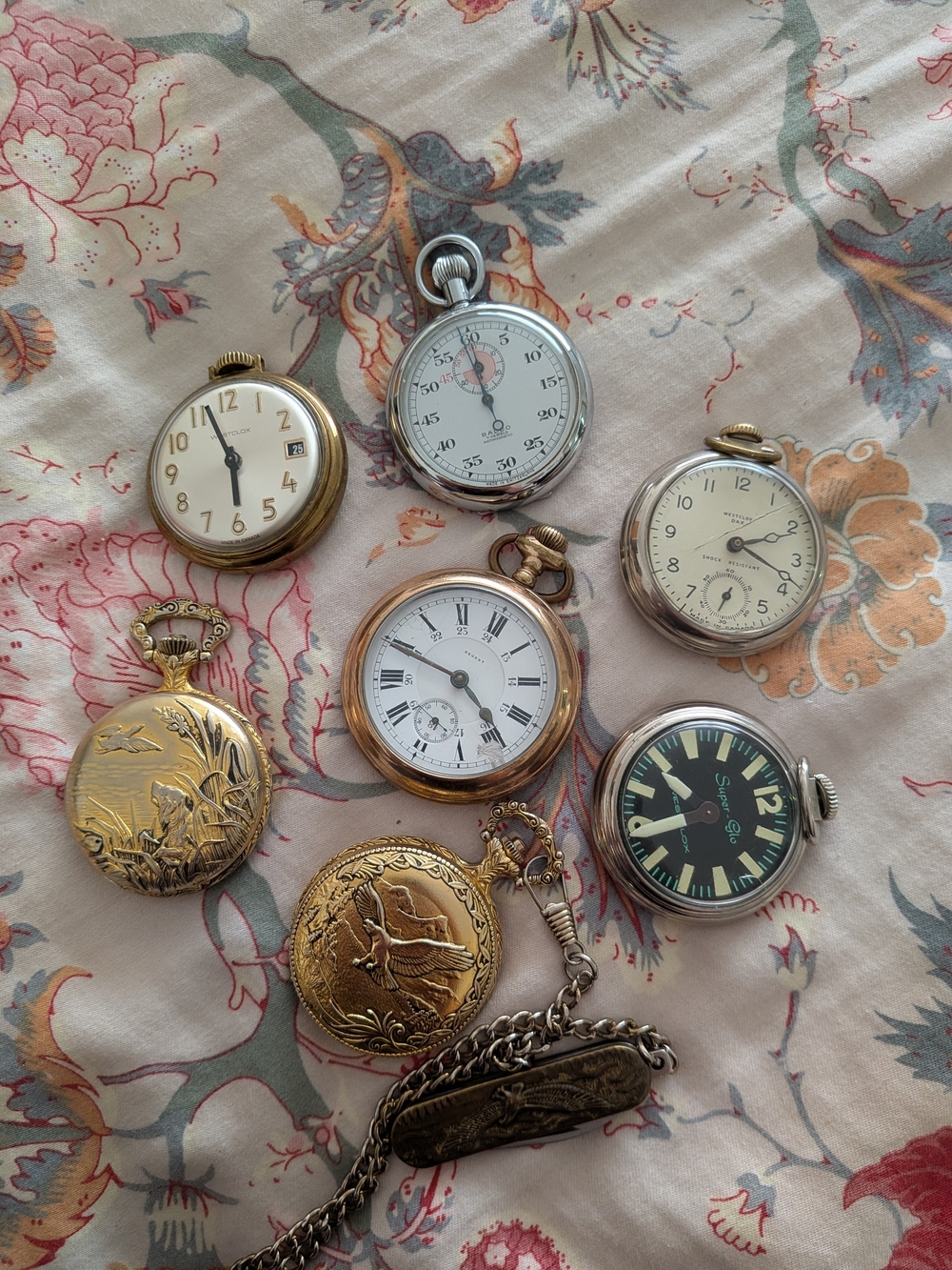Pocket Watch Collection Lot